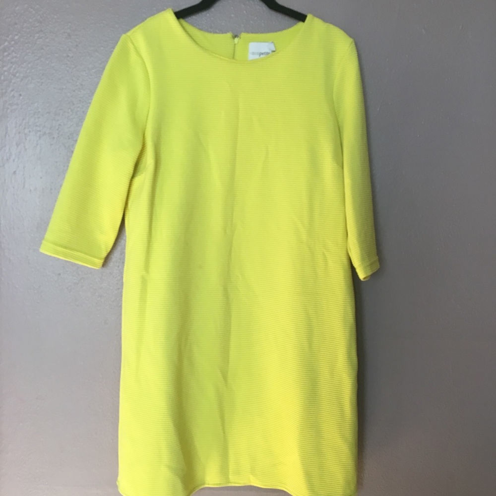 ASOS Yellow Shift Dress